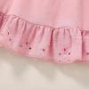 imageYOUNGER TREE Toddler Dress Baby Girls Cotton Ruffle Sleeveless Summer Dresses Kids Boho Beach Casual SundressSoft Pink