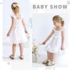 imageYOUNGER TREE Toddler Dress Baby Girls Cotton Ruffle Sleeveless Summer Dresses Kids Boho Beach Casual SundressWhite