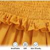 imageYOUNGER TREE Toddler Dress Baby Girls Cotton Ruffle Sleeveless Summer Dresses Kids Boho Beach Casual SundressYellow