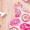 imageYOUNGER TREE Toddler Dresses Lemon Baby Girls Pineapple Fruit Dress Outfit Summer Girl Dress Spring SundressDonuts