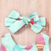 imageYOUNGER TREE Toddler Dresses Lemon Baby Girls Pineapple Fruit Dress Outfit Summer Girl Dress Spring SundressIce Cream