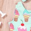 imageYOUNGER TREE Toddler Dresses Lemon Baby Girls Pineapple Fruit Dress Outfit Summer Girl Dress Spring SundressIce Cream