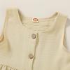 imageYOUNGER TREE Toddler Dresses Lemon Baby Girls Pineapple Fruit Dress Outfit Summer Girl Dress Spring SundressKhaki
