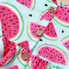 imageYOUNGER TREE Toddler Dresses Lemon Baby Girls Pineapple Fruit Dress Outfit Summer Girl Dress Spring SundressWatermelon