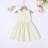 imageYOUNGER TREE Toddler Dresses Lemon Baby Girls Pineapple Fruit Dress Outfit Summer Girl Dress Spring SundressWhite Floral Dress