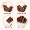 imageYOUNGER TREE Toddler Fall Dress Girl Winter Clothes Long Sleeve Velvet Dresses Princess Party OutfitsBrown