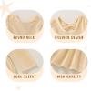 imageYOUNGER TREE Toddler Fall Dress Girl Winter Clothes Long Sleeve Velvet Dresses Princess Party OutfitsWhite