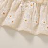 imageYOUNGER TREE Toddler Girl Dress Baby Girls Summer Clothes Ruffle Sleeve Floral Smock Beach Boho Dresses SundressKhaki Dress White Floral