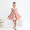 imageYOUNGER TREE Toddler Girl Dress Baby Girls Summer Clothes Ruffle Sleeve Floral Smock Beach Boho Dresses SundressPink