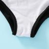 imageYOUNGER TREE Toddler Girl One Piece Swimsuit Color Block Stripe Swimwear Summer Beach Bathing Suit 12M5TBlack Leopard
