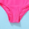 imageYOUNGER TREE Toddler Girl One Piece Swimsuit Color Block Stripe Swimwear Summer Beach Bathing Suit 12M5TBright Yellow Candy Color Block