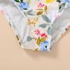 imageYOUNGER TREE Toddler Girl One Piece Swimsuit Color Block Stripe Swimwear Summer Beach Bathing Suit 12M5TCoral Red Flower