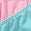 imageYOUNGER TREE Toddler Girl One Piece Swimsuit Color Block Stripe Swimwear Summer Beach Bathing Suit 12M5TPink Blue Purple