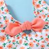 imageYOUNGER TREE Toddler Girl One Piece Swimsuit Color Block Stripe Swimwear Summer Beach Bathing Suit 12M5TPink Flowersbowknot