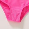 imageYOUNGER TREE Toddler Girl One Piece Swimsuit Color Block Stripe Swimwear Summer Beach Bathing Suit 12M5TWhite Pink Color Block