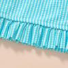 imageYOUNGER TREE Toddler Girls Two Pieces Swimsuit Color Block Stripe Swimwear Summer Beach Bathing Suit 18M5TBlue3