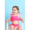 imageYOUNGER TREE Toddler Girls Two Pieces Swimsuit Color Block Stripe Swimwear Summer Beach Bathing Suit 18M5TPink