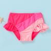 imageYOUNGER TREE Toddler Girls Two Pieces Swimsuit Color Block Stripe Swimwear Summer Beach Bathing Suit 18M5TPink