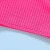 imageYOUNGER TREE Toddler Girls Two Pieces Swimsuit Color Block Stripe Swimwear Summer Beach Bathing Suit 18M5TPink2