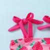 imageYOUNGER TREE Toddler Girls Two Pieces Swimsuit Color Block Stripe Swimwear Summer Beach Bathing Suit 18M5TPinkstrawberry