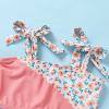 imageYOUNGER TREE Toddler Girls Two Pieces Swimsuit Color Block Stripe Swimwear Summer Beach Bathing Suit 18M5TS Yellow