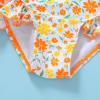 imageYOUNGER TREE Toddler Girls Two Pieces Swimsuit Color Block Stripe Swimwear Summer Beach Bathing Suit 18M5TYellowflower