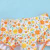 imageYOUNGER TREE Toddler Girls Two Pieces Swimsuit Color Block Stripe Swimwear Summer Beach Bathing Suit 18M5TYellowflower