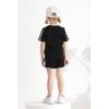 imageYOUNGER TREE Toddler Infant Baby Girls Summer Outfits Leopard Print Short Sleeve Pocket TShirt Tops Pants Clothes SetsBlackcow