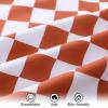imageYOUNGER TREE Toddler Swimsuit Girl Color Block Stripe OnePiece Swimwear Baby Girl Bathing SuitsBrown Checkerboard