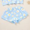 imageYOUNGER TREE babygirls PlaywearBlue Chrysanthemum