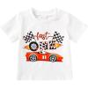 imageYOUNGER TREE Baby Boy Clothes 1 Year Old Boy Clothes First Birthday Outfit Boy Short Sleeve TShirt Infant Boy Summer OutfitsWhite Racer