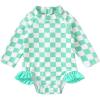 Green Checkerboard