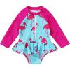 Pink Blue-flamingo