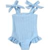Light Blue Wrinkle Fabric
