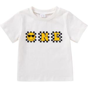 imageYOUNGER TREE Baby Boy Clothes 1 Year Old Boy Clothes First Birthday Outfit Boy Short Sleeve TShirt Infant Boy Summer OutfitsSmile One
