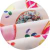 imageToddler Baby Girls Summer Skirt Ice Cream Print Sleeveless Strap Backless DressDonut White
