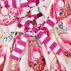 imageToddler Baby Girls Summer Skirt Ice Cream Print Sleeveless Strap Backless DressDonut White