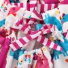 imageToddler Baby Girls Summer Skirt Ice Cream Print Sleeveless Strap Backless DressWhite