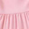 imageYOUNGER TREE Toddler Baby Girl Boho Dress Linen Ruffle Sleeveless Casual Dress Kids Solid Floral Summer Beach SundressPink