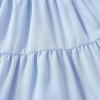 imageYOUNGER TREE Toddler Baby Girls Dress Summer Ruffle Sleeve Halter Casual Kids Beach SundressBlue