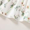 imageYOUNGER TREE Toddler Baby Girls Dress Summer Ruffle Sleeve Halter Casual Kids Beach SundressGreen Flower Dress