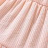 imageYOUNGER TREE Toddler Baby Girls Dress Summer Ruffle Sleeve Halter Casual Kids Beach SundressPink Stripe