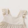 imageYOUNGER TREE Toddler Baby Girls Dress Summer Ruffle Sleeve Halter Casual Kids Beach SundressStripe