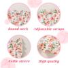 imageYOUNGER TREE Toddler Dress Baby Girl Summer Clothes Ruffle Sleeve Floral Smock Beach Boho Dresses Sundress Pink Floral 56X