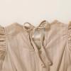imageYOUNGER TREE Toddler Dress Baby Girl Summer Clothes Ruffle Sleeve Smock Beach Boho Dresses SundressKhaki