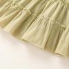 imageYOUNGER TREE Toddler Dress Baby Girl Summer Clothes Ruffle Sleeve Smock Beach Boho Dresses SundressKhaki Brown