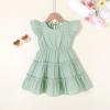 imageYOUNGER TREE Toddler Dress Baby Girl Summer Clothes Ruffle Sleeve Smock Beach Boho Dresses SundressMint Green