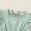 imageYOUNGER TREE Toddler Dress Baby Girl Summer Clothes Ruffle Sleeve Smock Beach Boho Dresses SundressMint Green