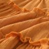 imageYOUNGER TREE Toddler Dress Baby Girl Summer Clothes Ruffle Sleeve Smock Beach Boho Dresses SundressOrange Brown