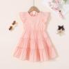 imageYOUNGER TREE Toddler Dress Baby Girl Summer Clothes Ruffle Sleeve Smock Beach Boho Dresses SundressPink